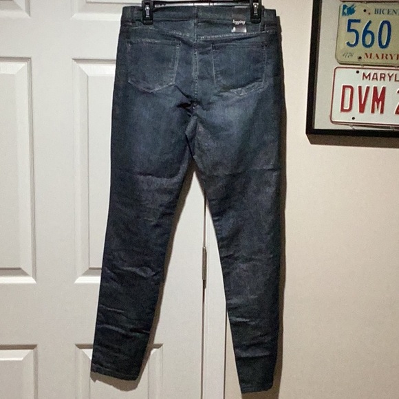 NY & Co Soho Midrise Distressed Jeans - Size 8 - Picture 5 of 12